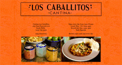 Desktop Screenshot of cantinaloscaballitos.com